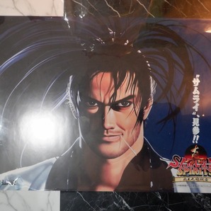 【真サムライスピリッツ 覇王丸地獄変】復刻 B2ポスター SNK エス・エヌ・ケイ NEO GEO  ネオジオ 侍スピリッツの画像1