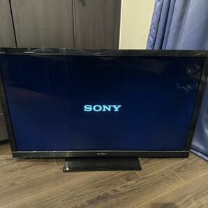 ◆SONY、ソニー、BRAVIA、ブラビア、液晶テレビ、薄型、使用頻度低い、リモコン付、直接引き取り歓迎、一円売切◆の画像1