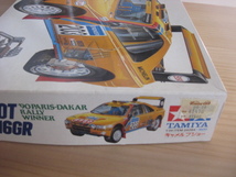 タミヤ 1/24 Peugeot プジョー405T16GR 1990年 パリダカ/ダカール ラリー 優勝車 Win キャメル CAMEL_画像2
