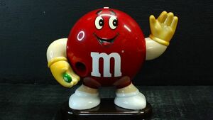 当時物 フィギュア m&mチョコレート キャラクター チョコレートディスペンサー RED