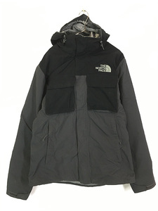 古着 TNF The North Face 「DRY VENT」 550 フィルパワー ダウン ライナー バイカラー 2way ジャケット パーカー L 古着