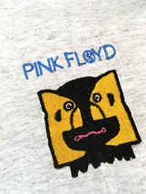 古着 90s USA製 Pink Floyd 「The Division Bell」 プログレ ロック バンド フーデッド 長袖 Tシャツ カットソー XL_画像4