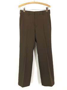 古着 80s Levi's Action Slacks STA-PREST ノータック ポリ フレア パンツ ブーツカット W30 L29