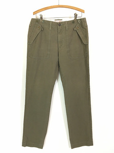 古着 90s USA製 FILSON 「Scout Pants」 パチポケ コットンキャンバス スカウト パンツ ストレート 34