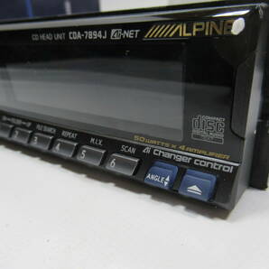 倉庫の在庫見落品/ALPINE/アルパイン/CDプレイヤーデッキ/CDA-7894J/1000円売切の画像9