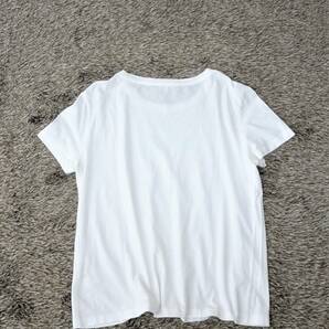 【KENZO｜ケンゾー】FITTED FIT ペイズリー ロゴ プリントTシャツ Logo Paisley Printed コットン 白 ホワイト Mの画像4