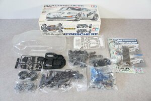 [QS][B4090212] 未使用保管品 TAMIYA タミヤ 58215 1/10 電動RC 4WDレーシングカー ピアポルシェ911 TAO03R-Sベルトドライブ