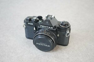 [QS][C4210760] PENTAX ペンタックス ME フィルムカメラ 1:2.8 40mm smc レンズ