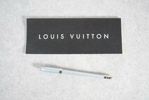 [QS][MG1708KP] LOUIS VUITTON LV ルイヴィトン スティロ アジェンダ ボールペン シルバー_画像1