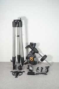 [NZ][C417301612] CELESTRON セレストロン ADVANCED VX 赤道儀 三脚セット 天体望遠鏡 マニュアル、コントローラー、専用ケーブル等付き