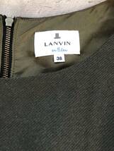 LANVIN en bleuランバンオンブルーのオールインワンパンツ　サロペット美品_画像2