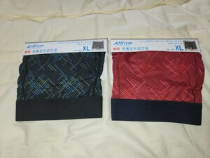 ユニクロ　エアリズム　ボクサー　XL　新品　二点セット。