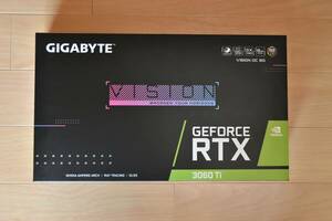 GIGABYTE GeForce RTX 3060 Ti VISION OC 8GB GV-N306TVISION OC-8GD グラフィックスカード