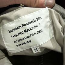 09ss MOUNTAIN RESEARCH Hooded Mackinaw shell hoodie jacket archive general research 小林節正 tech sport japan collection design_画像7