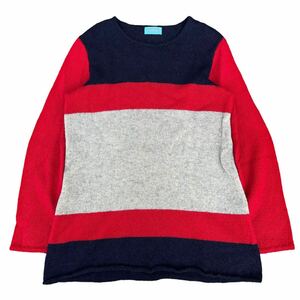 97aw UNDERCOVER LEAF期 design knit tops archive 高橋盾 juntakahashi 90s 裏原 collection japan sweat red rare 希少