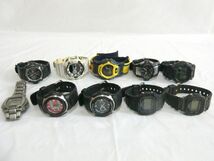 1000円スタート 腕時計まとめ10点 CASIO カシオ G-SHOCK 4778 AW-590/GIEZ 4343 GS-1000J/3403 GD-350/5398 GA-400/MR-G等 [1/2] W①803_画像1