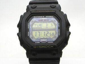 1000円スタート 腕時計 CASIO カシオ G-SHOCK ジーショック 3220 GXW-56 電波ソーラー ブラック デジタル メンズ 2 W60012
