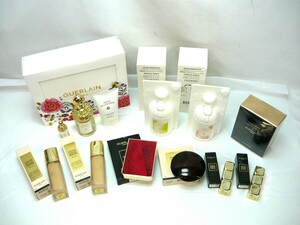 1000円スタート 香水/口紅/アイシャドウ 他 コスメ計12点まとめ GUERLAIN ゲラン シャリマー/オンブルジェ770 等 未開封品?有 2 W①907★