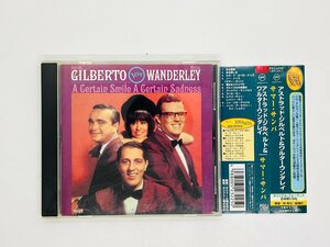 即決CD アストラッド・ジルベルト&ワルター・ワンダレイ ASTRUD GILBERTO,WALTER WANDERLEY/A CERTAIN SMILE A CERTAIN 帯付き L02