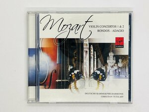 即決CD MOZART VIOLIN CONCERTOS / CHRISTIAN TETZLAFF / モーツァルト ヴァイオリン協奏曲 クリスチャン・テツラフ G04
