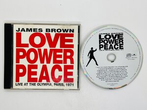 即決CD ジェームス・ブラウン James Brown / LOVE POWER PEACE / ライヴ・イン・パリ '71 Live At The Olympia Paris F05