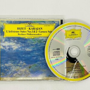 即決CD ビゼー アルルの女 第1・第2組曲 カルメン カラヤン / BIZET KARAJAN GRAMMOPHON UCCG-7028 Z38の画像1