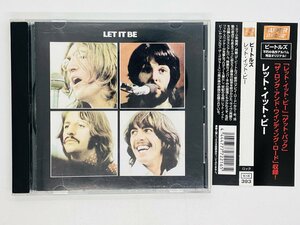 即決CD THE BEATLES ザ・ビートルズ / LET IT BE レット・イット・ビー / 帯付き CDP 7 46447 2 Y35