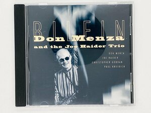 即決CD スイス盤 ドン・メンザ / Don Menza And The Joe Haider Trio JAZZ ジャズ Switzerland JHM 3608 H04