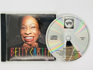 即決CD BETTY CARTER / LOOK WHAT I GOT / ベティカーター / VERVE 835 661-2 蒸着仕様 H04