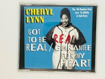 即決CD CHERYL LYNN / GOT TO BE REAL / GUARNTEE FOR MY HEART / シェリル・リン SPV 055-16093 Z60_画像1