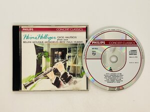 即決CD Heinz Holliger / BELLINI , MOLIQUE , MOSCHELES , RIETZ , FIALA , HUMMEL / 426 972-2 蒸着仕様 Z61