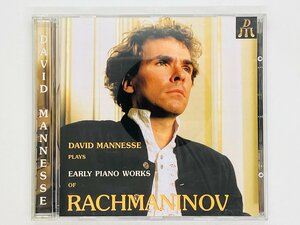 即決CD DAVID MANNESSE PLAYS EARLY PIANO WORKS OF RACHMANINOV ラフマニノフ DMP 0201 Y01