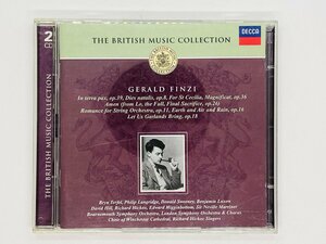 即決2CD 英盤 GERALD FINZI / ジェラルド・フィンジ / THE BRITISH MUSIC COLLECTION / 468 807-2 UK盤 イギリス盤 W03