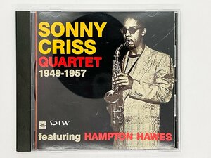 即決CD Sonny Criss Quartet 1949-1957 featuring Hampton Hawes ザ・ソニー・クリス DIW-346 R01