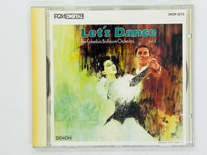 即決CD レッツ・ダンス Vol.1 日本社交舞踏教師協会 推薦 / LET'S DANCE 30CK-1273 L05