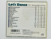 即決CD レッツ・ダンス Vol.1 日本社交舞踏教師協会 推薦 / LET'S DANCE 30CK-1273 L05_画像2