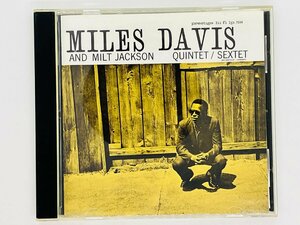 即決CD MILES DAVIS ALL STAR SEXTET / QUINTET / MILT JACKSON / マイルス・デイヴィス VICJ-41072 T06