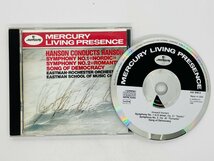 即決CD 蒸着仕様 HANSON CONDUCTS / SYMPHONY NO 1 NORDIC / SYMPHONY NO 2 ROMANTIC / 432 008 2 V03_画像1