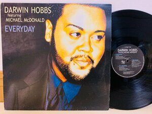 即決LP DARWIN HOBBS featuring MICHAEL McDONALD / EVERYDAY / L27