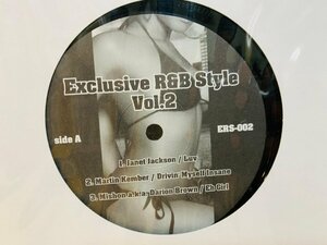 即決LP Exclusive R&B Style Vol.2 / Janet Jackson Luv / ERS-002 L26