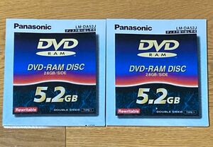 パナソニック (Panasonic) DVD-RAMディスク LM-DA52J データ用　2枚
