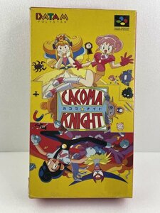 【ゆうパック着払い・レターパックプラス】スーパーファミコン・SFC ★ 【 CACOMA KNIGHT・カコマ☆ナイト（Nintendo・任天堂） 】