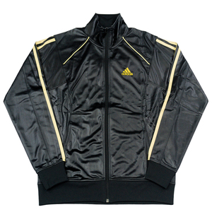 国内正規品 新品未使用 アディダス クライマライト コーティング ジャージ ADIDAS CLIMALITE COATING TRACK TOP 黒金 L