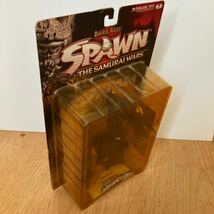 ADSC0005-04【1000円～】 スポーンフィギア SPAWN SAMURAI ＷＡＲＳ　（保管現状品）/パッケージに難有_画像4