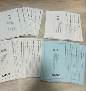 SAPIX 2024年最新版6年国語冬期講習　洗足、鴎友、フェリス組正月特訓