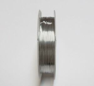  wire * copper wire silver color (.) thickness 0.4mm (#26) 15m*[ order is total 500 jpy from ] dark silver a-ti stick rhodium 