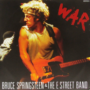 英国12inch☆ BRUCE SPRINGSTEEN War（UK CBS 650193 6）MADE IN ENGLAND ブルース・スプリングスティーン Matt cover