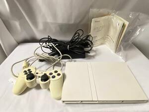 【動作品 PS2 本体 薄型 】SONY ソニー SCPH-75000 プレイステーション2 ホワイト