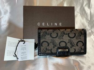 CELINE　セリーヌ　長財布　財布　ブロンズ　BRONZE