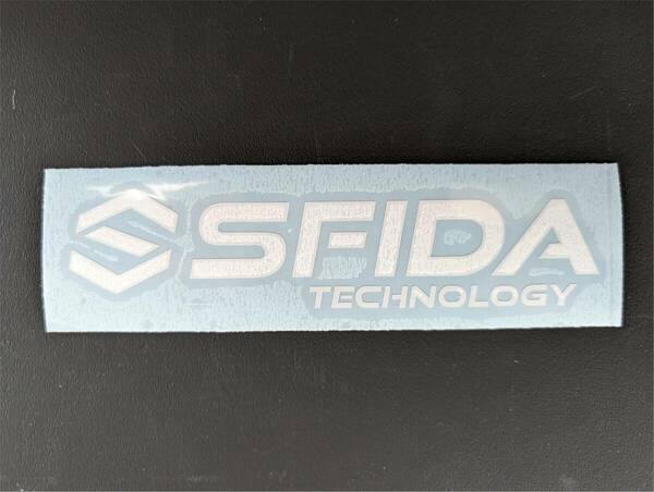 ☆SFIDA スフィーダ オフィシャルステッカーVer.2 W150 ホワイト